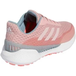 Adidas Women's Summervent Golf Shoes Wonder Mauve/Magic Grey -EliteGolf Store adidas womens summervent golf shoes wonder mauve magic grey gv9764 back itempicture