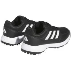 Adidas Women's Tech Response 3.0 Golf Shoes Black/White/Silver 12 Adidas Women's Tech Response 3.0 Golf Shoes Black/White/Silver -EliteGolf Store adidas womens tech response 3 0 golf shoes black white silver back itempicture