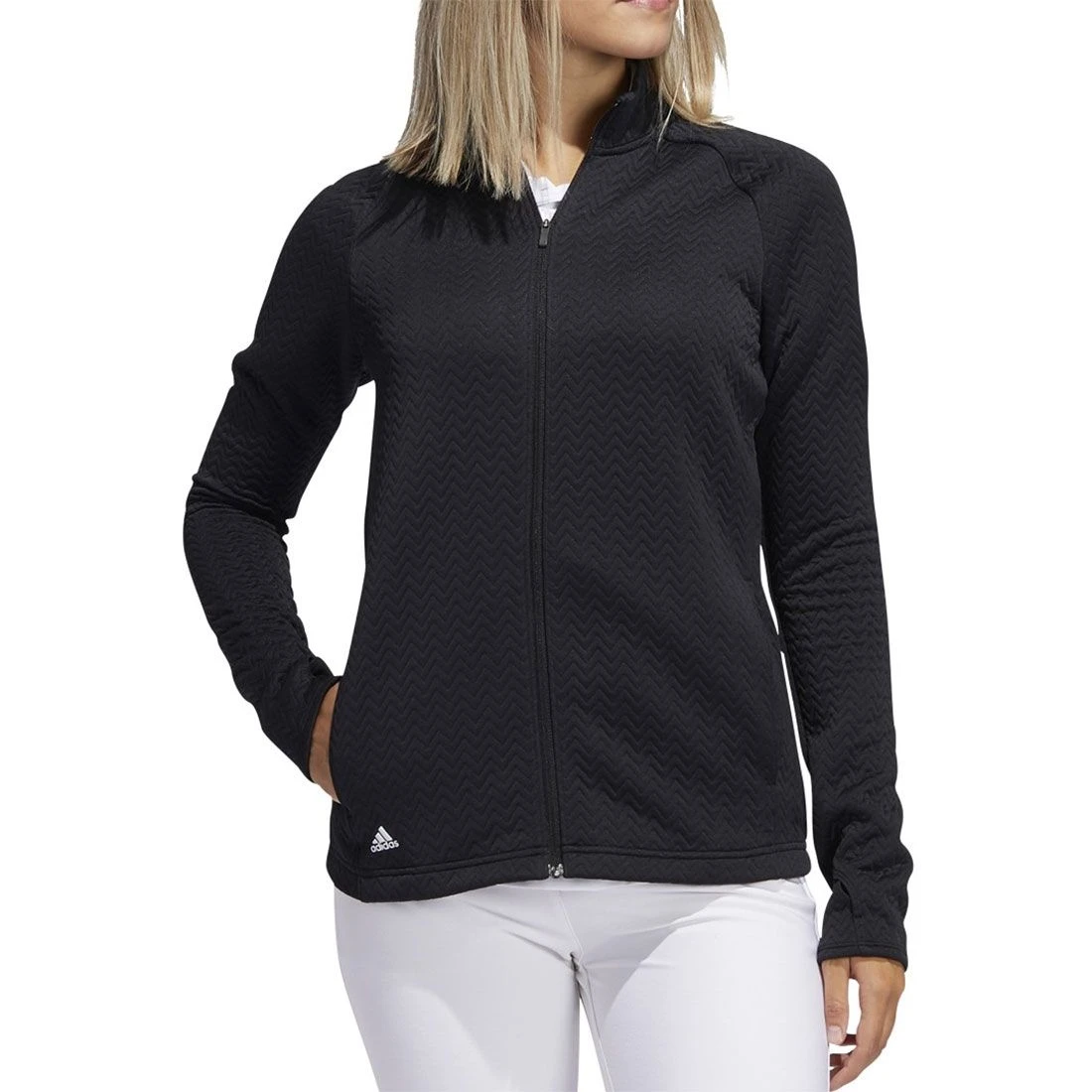 Adidas Women's Textured Layer Jacket 3 Adidas Women's Textured Layer Jacket