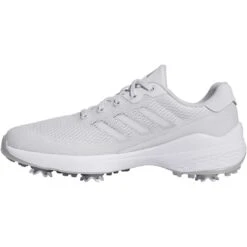 Adidas ZG23 Vent Golf Shoes Dash Grey/White/Silver -EliteGolf Store adidas zg23 vent golf shoes dash grey white silver side itempicture