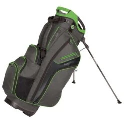 BagBoy Chiller Hybrid Stand Bag -EliteGolf Store bagboy 2022 chiller hybrid stand bag charcoal lime black itempicture