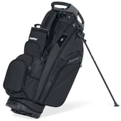 BagBoy Chiller Hybrid Stand Bag -EliteGolf Store bagboy 2024 chiller hybrid stand bag black charcoal itempicture
