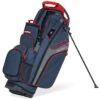BagBoy Chiller Hybrid Stand Bag 1 BagBoy Chiller Hybrid Stand Bag -EliteGolf Store bagboy 2024 chiller hybrid stand bag navy charcoal red itempicture
