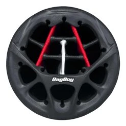 BagBoy Revolver XP Cart Bag 17 BagBoy Revolver XP Cart Bag -EliteGolf Store bagboy 2024 revolver xp cart bag charcoal black red top itempicture