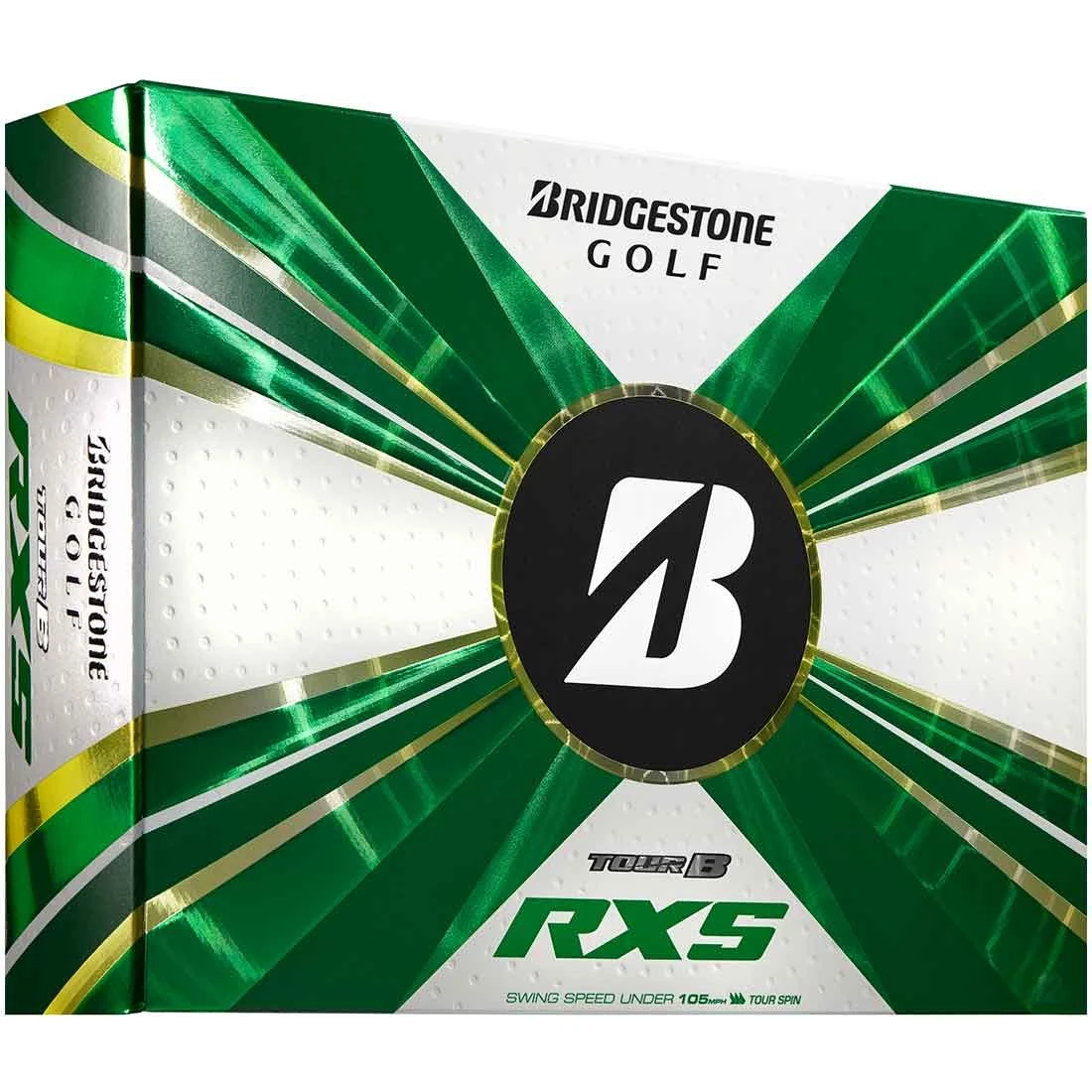 Bridgestone Tour B RXS White Personalized Golf Balls 3 Bridgestone Tour B RXS White Personalized Golf Balls