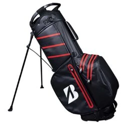 Bridgestone Waterproof Stand Bag -EliteGolf Store bridgestone 2022 waterproof stand bag back itempicture