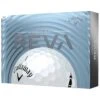 Callaway Women's REVA White Personalized Golf Balls -EliteGolf Store callaway 2021 women s reva white golf balls box