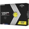 Callaway Chrome Soft X Triple Track Yellow Golf Balls -EliteGolf Store callaway 2022 chrome soft x triple track yellow golf balls box itempicture