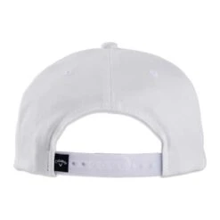 Callaway Flat Bill Hat -EliteGolf Store callaway 2022 flat bill hat white back itempicture