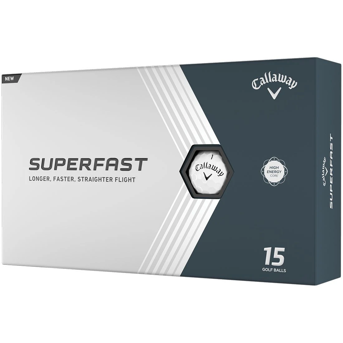 Callaway Superfast White 15-Pack Personalized Golf Balls 3 Callaway Superfast White 15-Pack Personalized Golf Balls
