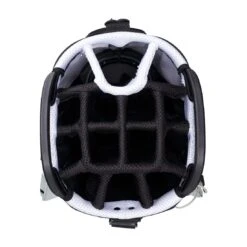 Callaway 2023 Chev 14 Cart Bag -EliteGolf Store callaway 2023 chev 14 cart bag black white sage top itempicture