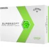 Callaway Supersoft Matte Green Personalized Golf Balls -EliteGolf Store callaway 2023 supersoft matte green golf balls lid itempicture