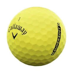 Callaway Supersoft Yellow Personalized Golf Balls 6 Callaway Supersoft Yellow Personalized Golf Balls -EliteGolf Store callaway 2023 supersoft yellow golf balls quarter itempicture 1