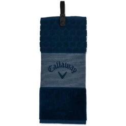 Callaway Trifold Towel -EliteGolf Store callaway 2023 trifold towel navy itempicture