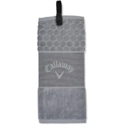 Callaway Trifold Towel -EliteGolf Store callaway 2023 trifold towel silver itempicture
