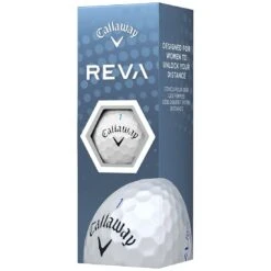 Callaway Women's REVA Golf Balls -EliteGolf Store callaway 2023 womens reva pearl golf balls sleeve itempicture