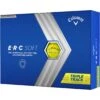 Callaway ERC Soft Yellow Golf Balls -EliteGolf Store callaway 23 erc soft yellow golf balls lid v2 itempicture