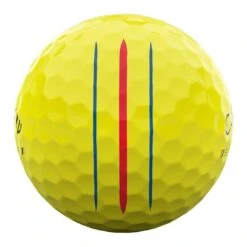 Callaway ERC Soft Yellow Personalized Golf Balls -EliteGolf Store callaway 23 erc soft yellow golf balls track lines itempicture 1