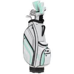 Cleveland Women's Bloom Complete Set -EliteGolf Store cleveland 2023 womens bloom complete set grey blue headcovers itempicture