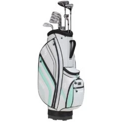 Cleveland Women's Bloom Complete Set -EliteGolf Store cleveland 2023 womens bloom complete set grey blue no headcovers itempicture