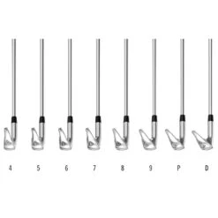 Cleveland Launcher XL Irons -EliteGolf Store cleveland launcher xl irons lineup toe itempicture 1