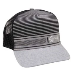 Cleveland Lifestyle Trucker Hat -EliteGolf Store cleveland lifestyle trucker hat black front itempicture