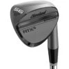 Cleveland RTX 6 ZipCore Black Satin Wedge -EliteGolf Store cleveland rtx 6 zipcore black satin wedge hero itempicture
