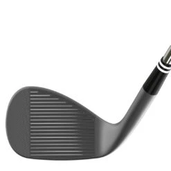 Cleveland RTX ZipCore Black Satin Wedge - Pre-Owned -EliteGolf Store cleveland rtx zipcore black satin wedge face view
