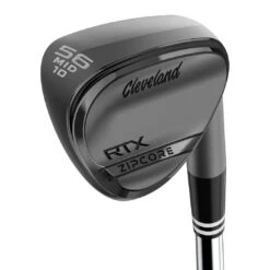 Cleveland RTX ZipCore Black Satin Wedge -EliteGolf Store cleveland rtx zipcore black satin wedge 1