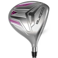 Cobra Women's Fly-XL Complete Set Silver/Plum W/ Cart Bag -EliteGolf Store cobra womens fly xl set silver plum fairway