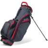 Datrek 2023 Go Lite Hybrid Stand Bag -EliteGolf Store datrek 2022 go lite hybrid stand bag charcoal red black itempicture