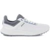 Ecco Golf Core Golf Shoes White/Silver -EliteGolf Store ecco golf core golf shoes white silver profile itempicture