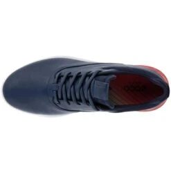 Ecco Women's S-Three Golf Shoes Marine/Hibiscus -EliteGolf Store ecco womens s three golf shoes marine hibiscus top itempicture