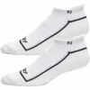 FootJoy Women's ProDry Roll Tab Socks (2 Pairs) -EliteGolf Store footjoy 2024 womens prodry roll tab socks 2 pack white itempicture