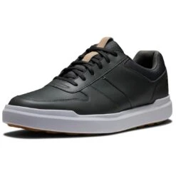 FootJoy Contour Casual Golf Shoes Charcoal -EliteGolf Store footjoy contour casual golf shoes charcoal 54375 toe itempicture