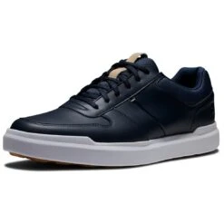 FootJoy Contour Casual Golf Shoes Navy -EliteGolf Store footjoy contour casual golf shoes navy 54372 toe itempicture
