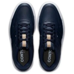 FootJoy Contour Casual Golf Shoes Navy -EliteGolf Store footjoy contour casual golf shoes navy 54372 top itempicture