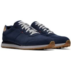 FootJoy Contour Jogger Golf Shoes Navy -EliteGolf Store footjoy contour jogger golf shoes navy 54292 pair itempicture