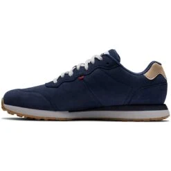 FootJoy Contour Jogger Golf Shoes Navy -EliteGolf Store footjoy contour jogger golf shoes navy 54292 side itempicture