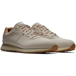 FootJoy Contour Jogger Golf Shoes Tan -EliteGolf Store footjoy contour jogger golf shoes tan 54291 pair itempicture