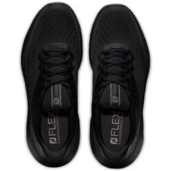 FootJoy Flex XP Golf Shoes Black -EliteGolf Store footjoy fj flex xp golf shoes black 56279 top itempicture