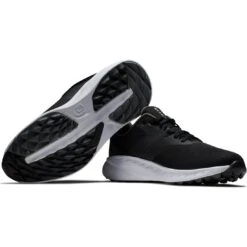 FootJoy Flex Golf Shoes Black -EliteGolf Store footjoy flex golf shoes black 56287 combo itempicture
