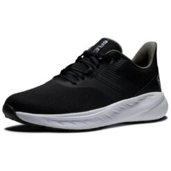 FootJoy Flex Golf Shoes Black -EliteGolf Store footjoy flex golf shoes black 56287 toe itempicture