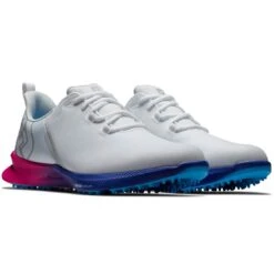 FootJoy Fuel Sport Golf Shoes White/Pink -EliteGolf Store footjoy fuel sport golf shoes white pink 55455 pair itempicture