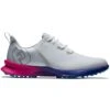 FootJoy Fuel Sport Golf Shoes White/Pink 1 FootJoy Fuel Sport Golf Shoes White/Pink -EliteGolf Store footjoy fuel sport golf shoes white pink 55455 profile itempicture