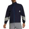 FootJoy HydroLite X Rain Jacket -EliteGolf Store footjoy hydrolite x rain jacket navy grey itempicture