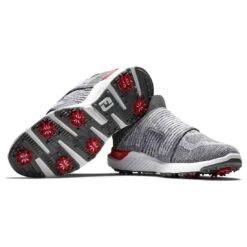FootJoy HyperFlex BOA Golf Shoes Charcoal/Grey -EliteGolf Store footjoy hyperflex boa golf shoes charcoal grey alternate
