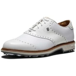FootJoy Premiere Series Wilcox Golf Shoes White 11 FootJoy Premiere Series Wilcox Golf Shoes White -EliteGolf Store footjoy premiere series wilcox golf shoe white 54322 front itempicture