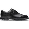 FootJoy Premiere Series Wilcox Golf Shoes Black -EliteGolf Store footjoy premiere series wilcox golf shoes black 54326 profile itempicture