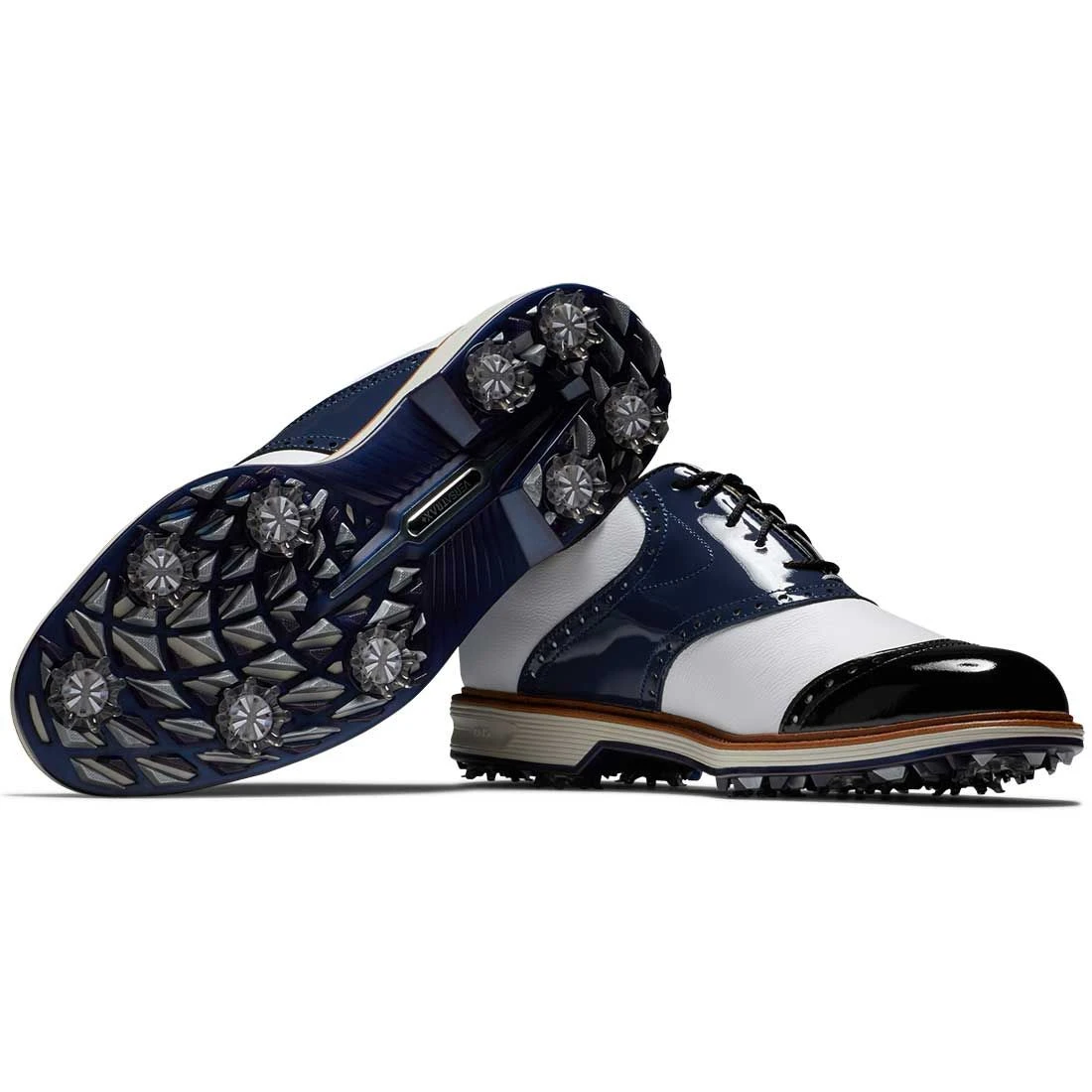 FootJoy Premiere Series Wilcox Golf Shoes Navy/White 5 FootJoy Premiere Series Wilcox Golf Shoes Navy/White - Image 3